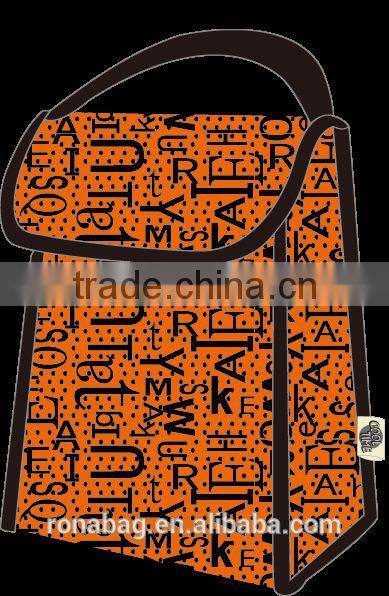 fashion tote lunch cooler bag