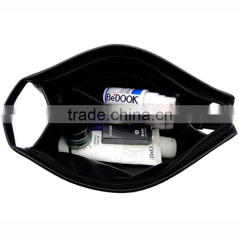 PU leather contents cases pouch toiletry zipper pen case cosmetic bag bags for sale