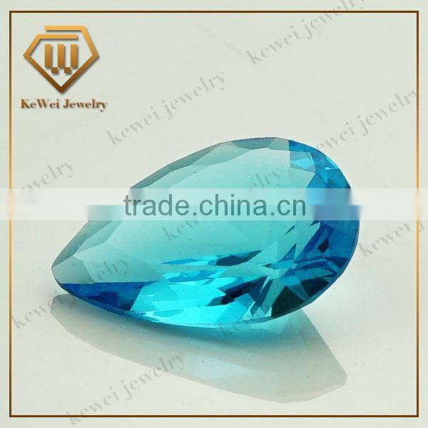 Fashion Design gemstone Of 3*4,3*5,4*6,5*7......22*25 Pear Cut Cheap Glass Beads