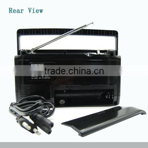 Hot selling Portable Fm Am Sw Radio With Mp3 Player