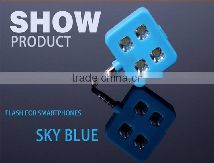 Selfie Stick Flash Led Light, No Bluetooth Camera Flash Monopod