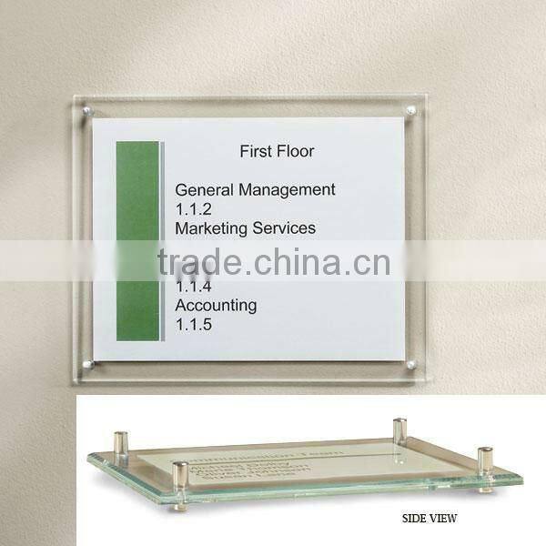 wall mounted Plastic billboard frame