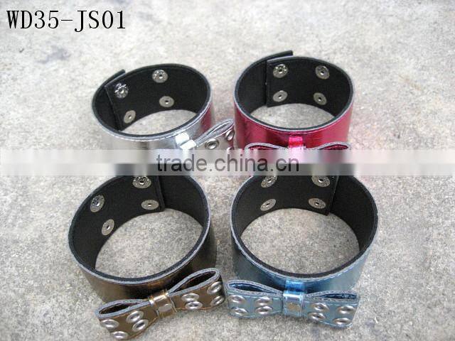 Wholesale Leather Bracelet with Bow Tie