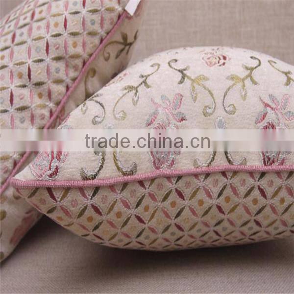 Modern design soft cheap printed cushion outdoor floral