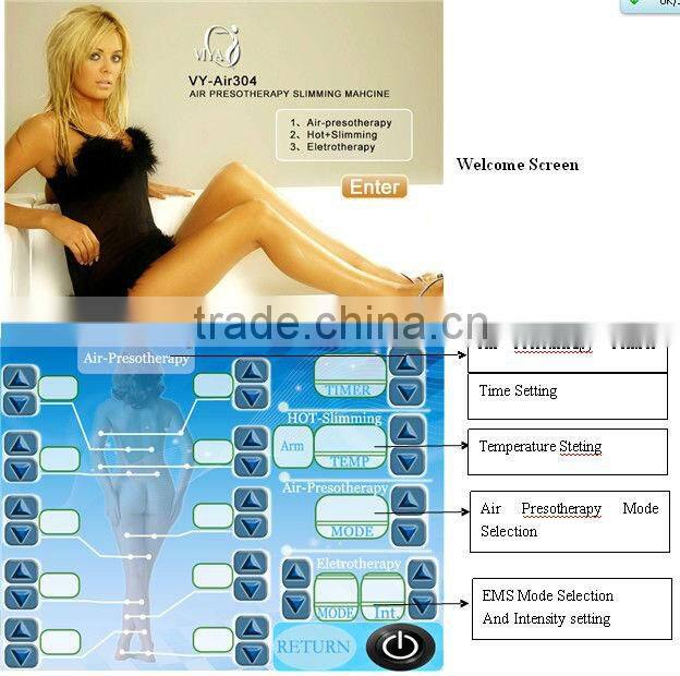 High Quality air compression leg and body massager
