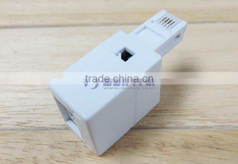 ELECTROVISION UK/US Adaptor RJ11 Plug to BT