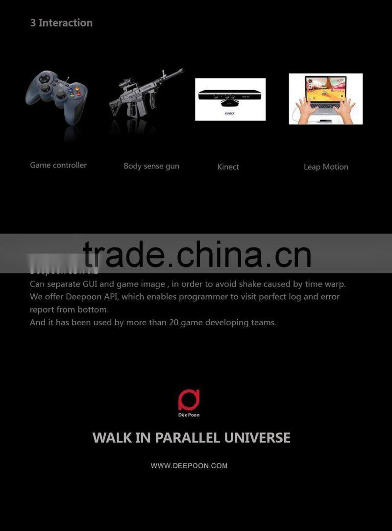 Popular DeePoon VR DeePoon E2 vr all in one with a 120 degree FOV high immersion is popular and nice selling