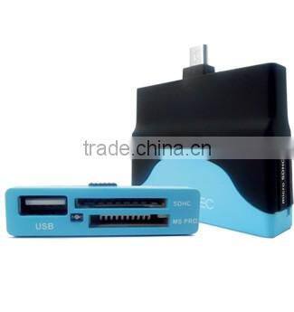 All in one Micro USB OTG Card Reader and Port USB Hub