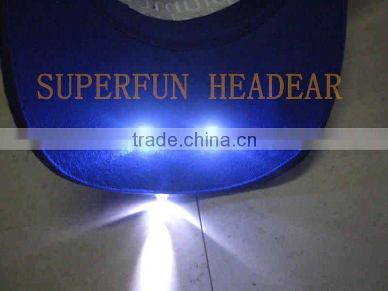 distance LED light cap