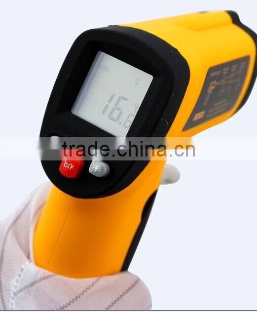 Non-Contact IR Laser Infrared Digital Thermometer LCD Digital Infrared Pyrometer Laser Point Temperature GM300