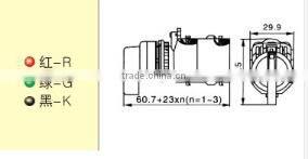WL128D-11XB2 momentary led 12 volt push button switch