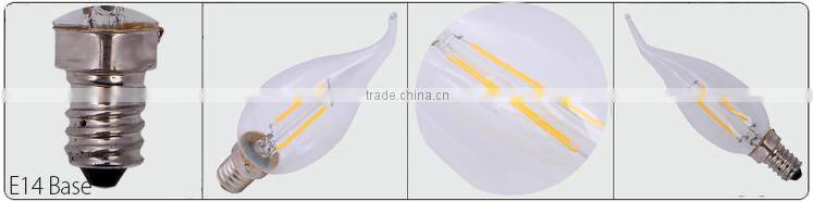 4W romatic E14 candel lignt replacement bulbs for christmas lights