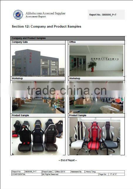 AKRACING new fashionable red leather swivel reclining ergonomic executive office chair