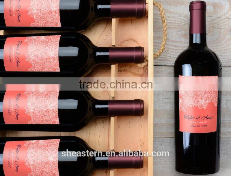 Customed Wine Label Printing