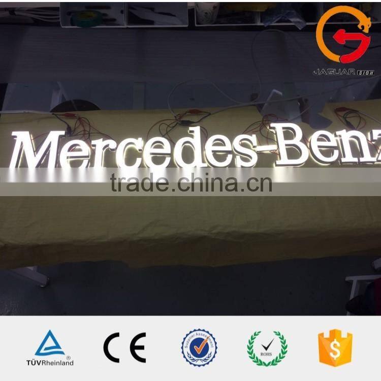 factory direct custom made 3d led lighting car badgr emblem stickers