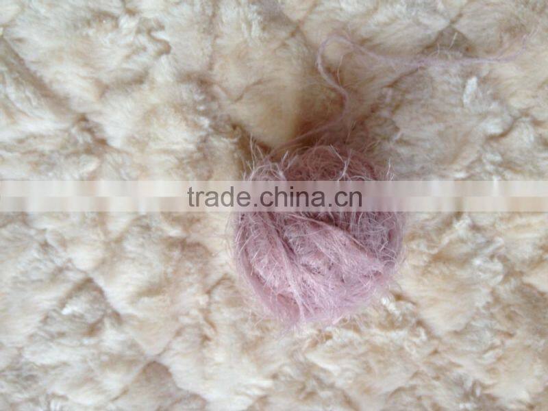100%nylon feather fancy yarn pattern for knitting scarf