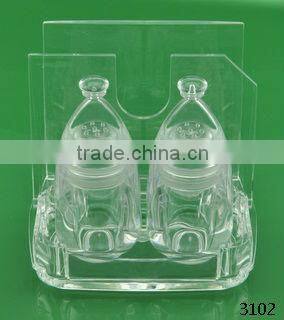 acrylic oil & vinegar cruet