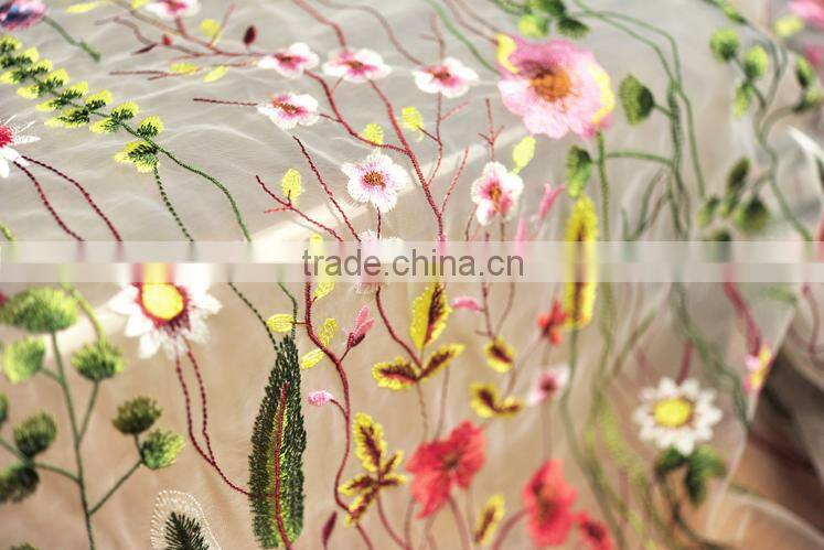 hot sale Lace fabric cloth form factory with best price