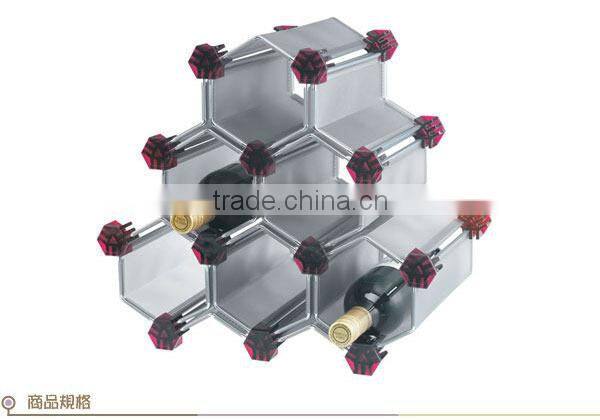 Modern design excellent quality red wine rack