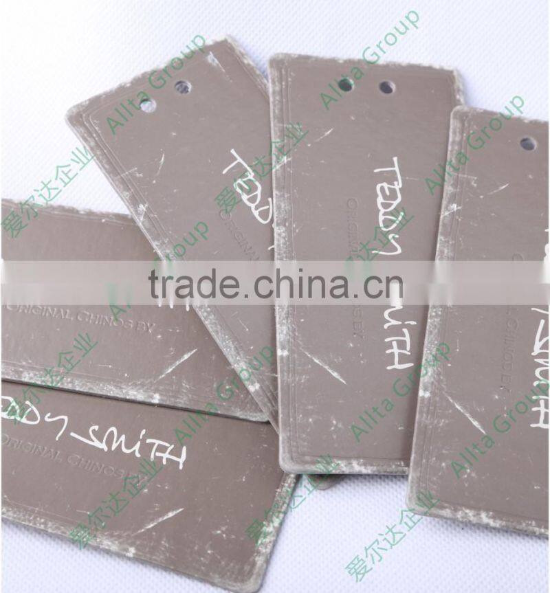 Custom china jeans hang tag paper hang tags, direct factory
