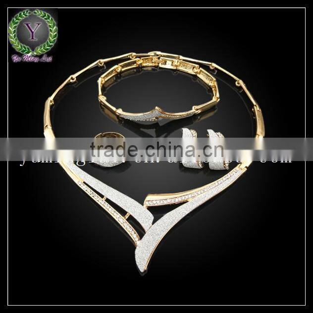 wholesale women jewelry brazilian 18k saudi plated gold jewelry