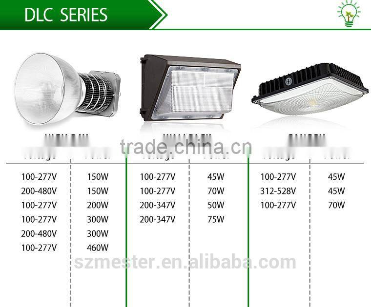 Mester Led ceiling mount or pole mount canopy light with UL & DLC