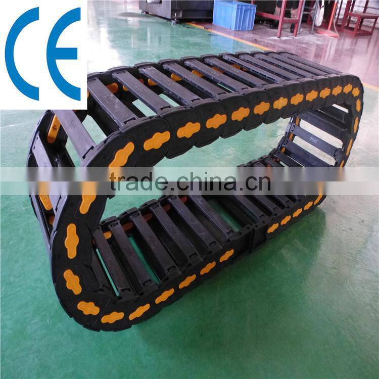 high speed cnc cable chain flexible plastic cable carrier energy chain made in china bridge type cable wire tracks