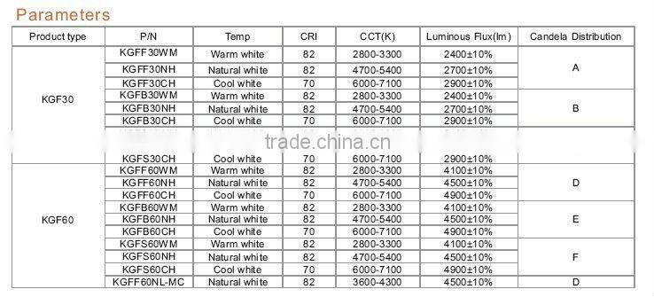 High CRI 30W Indoor And Outdoor LED Floodlight IP66