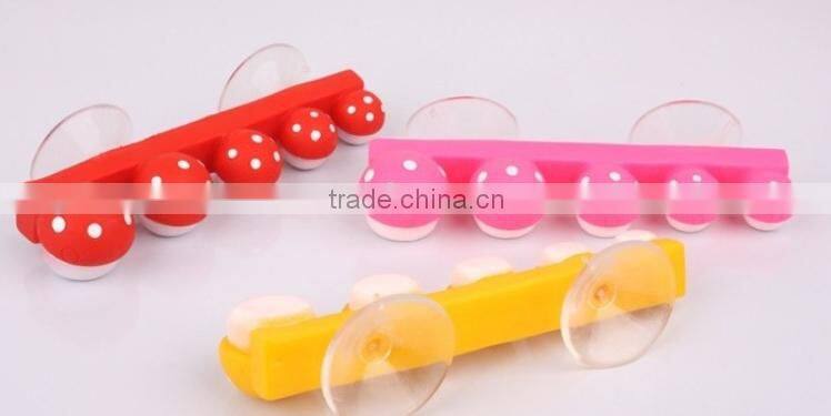 C085 kids Super cute mushroom toothbrush holder