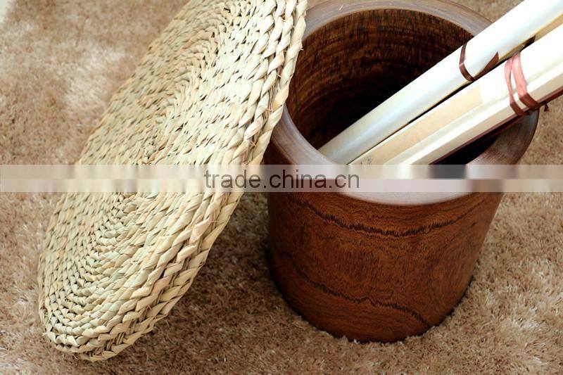 handmade natural fiber cornhusk straw seat cushion