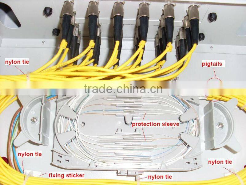 96 core ( indoor wall mount ) Fiber optic distribution frame With Top material; Quality