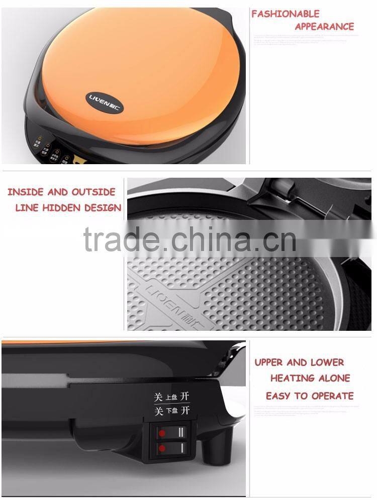 Large orange commercial electric cooking pan LR-A3200