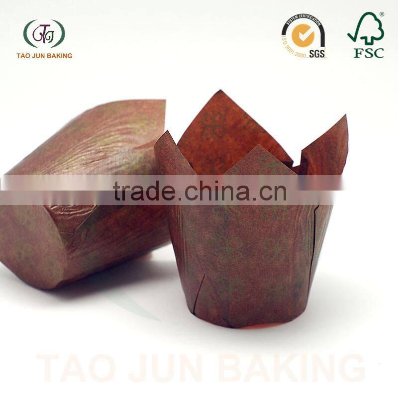 Tulip paper cake tool baking cups cupcake liners