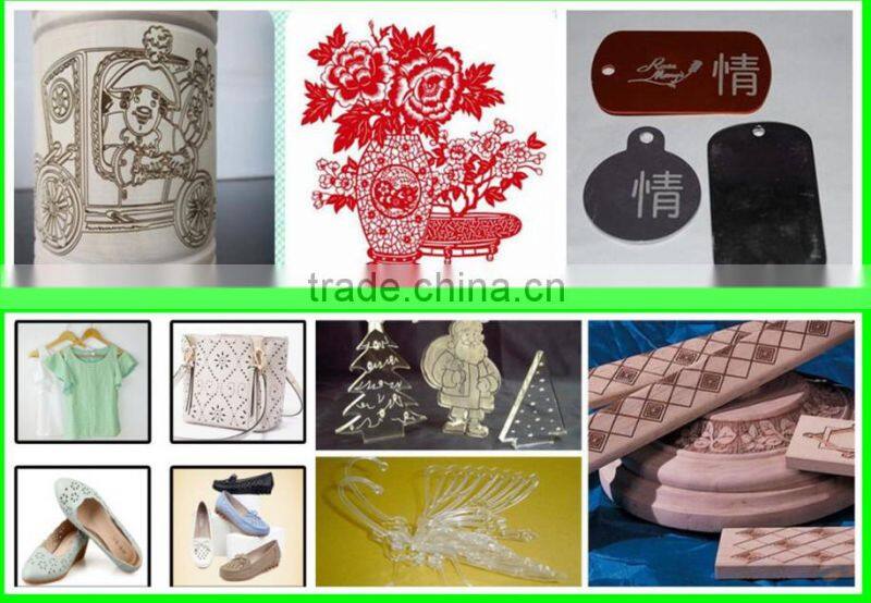 Dowell CO2 stamp laser engraving cutting machine/Mini portable rubber wood stamp 40w laser engraver