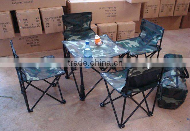 Foldable beach chair set 2pcs foldable beach chairs with 1pc foldable beach table