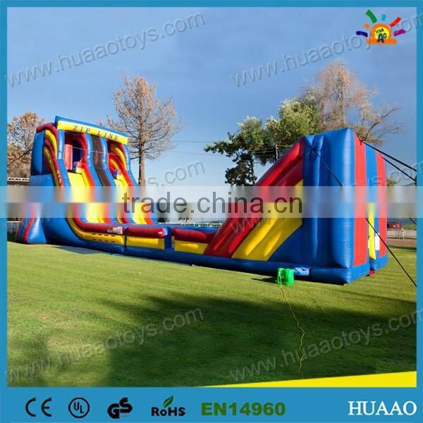 Commercial inflatable adult obstacle course