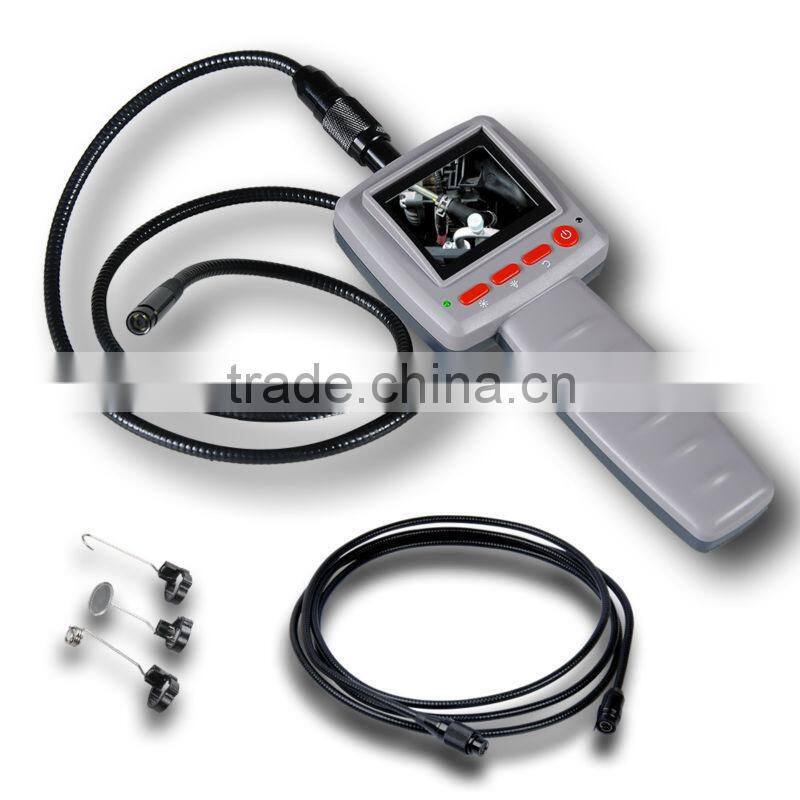 2.4" LCD Video Borescope Endoscope Snake Pipe 4M Cable Inspection Camera