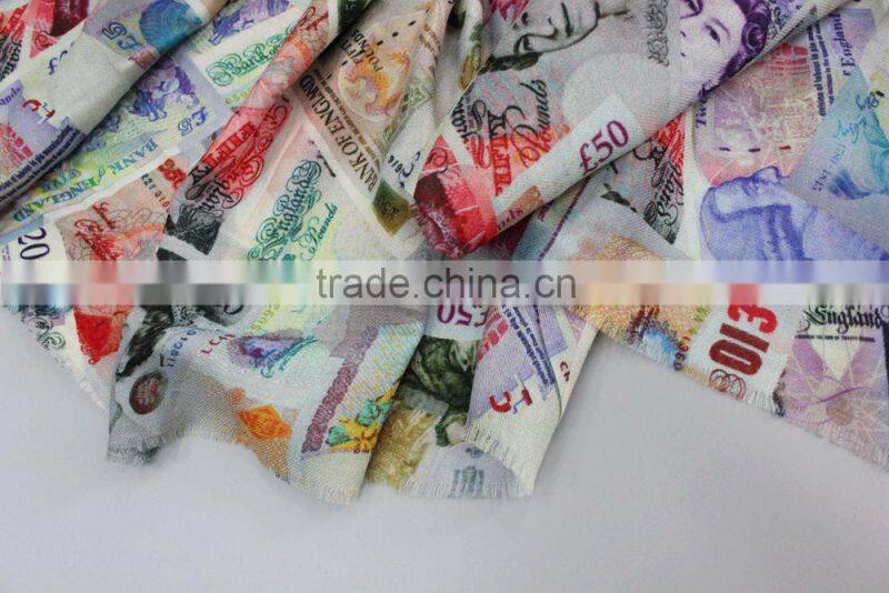 High quality wool scarf with soft handfeel