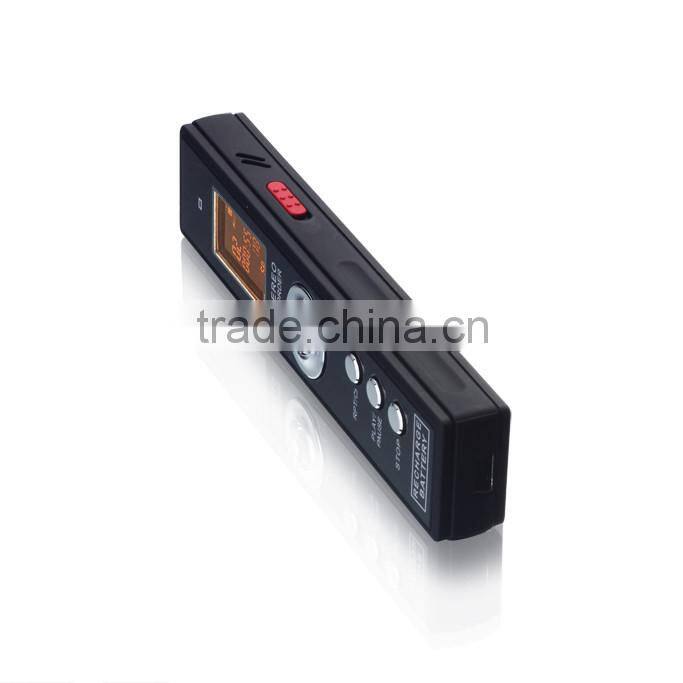 Red LCM Screen Portable Voice Recorder Model Q14