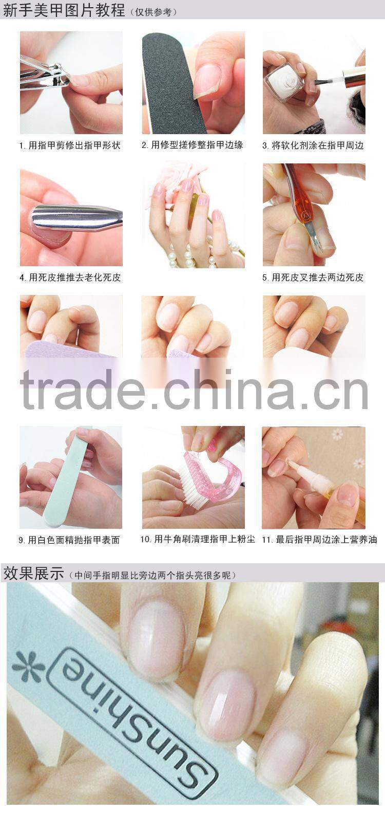 hot sell nail art tool set 19pieces/set manicures basic supplies