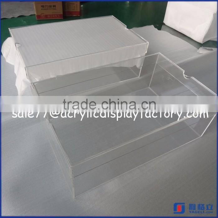 luxury acrylic sneaker display box,acrylic plastic shoe display stands,acrylic container shoe storage