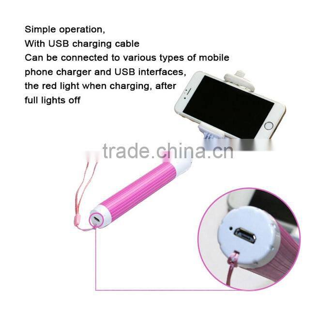 High quality selfie stick wireless bluetooth foldable selfie stick wireless mobile phone selfie stick for nokia lumia 1520