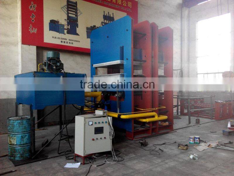 Rubber Tile Vulcanizing Press / Rubber Tile Machine