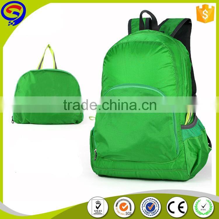 New Arrival! Hot Sell! Promotion! Cheap Price! Waterproof foldable Nylon backpack