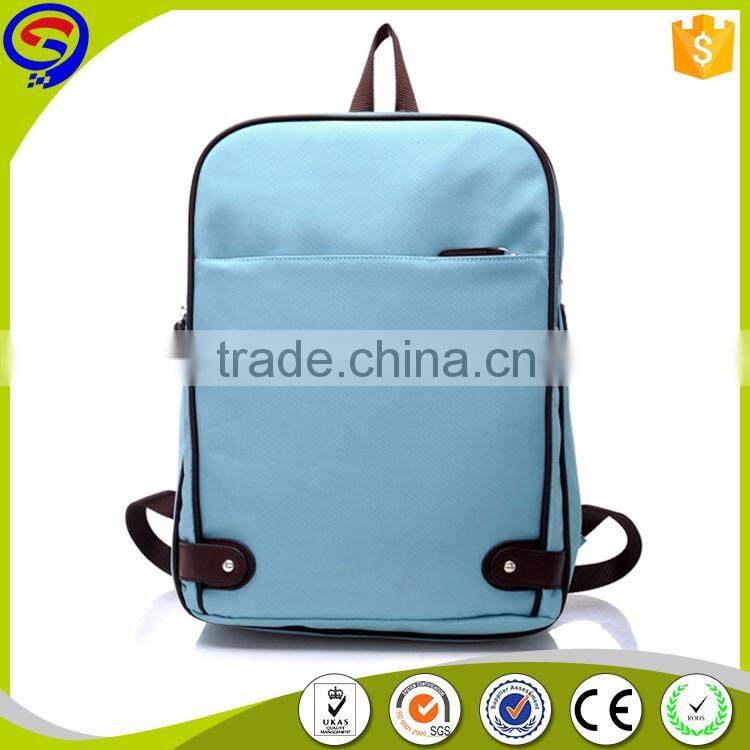 Cheap Price! 2016 new cute blue canvas wholesale used school bags