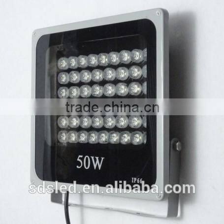 LED flood light IP66 High Power floodlight Pink Grey led flood light 50W