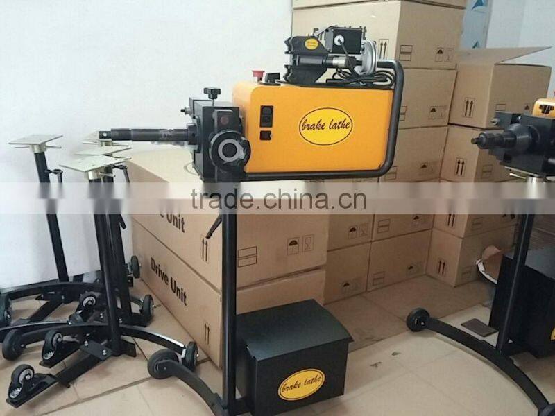 On car / Off car brake disc machine