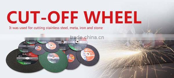 493 LIGANGWNG abrasive 4 inch black cut off wheel for ss inox steel for Thai market