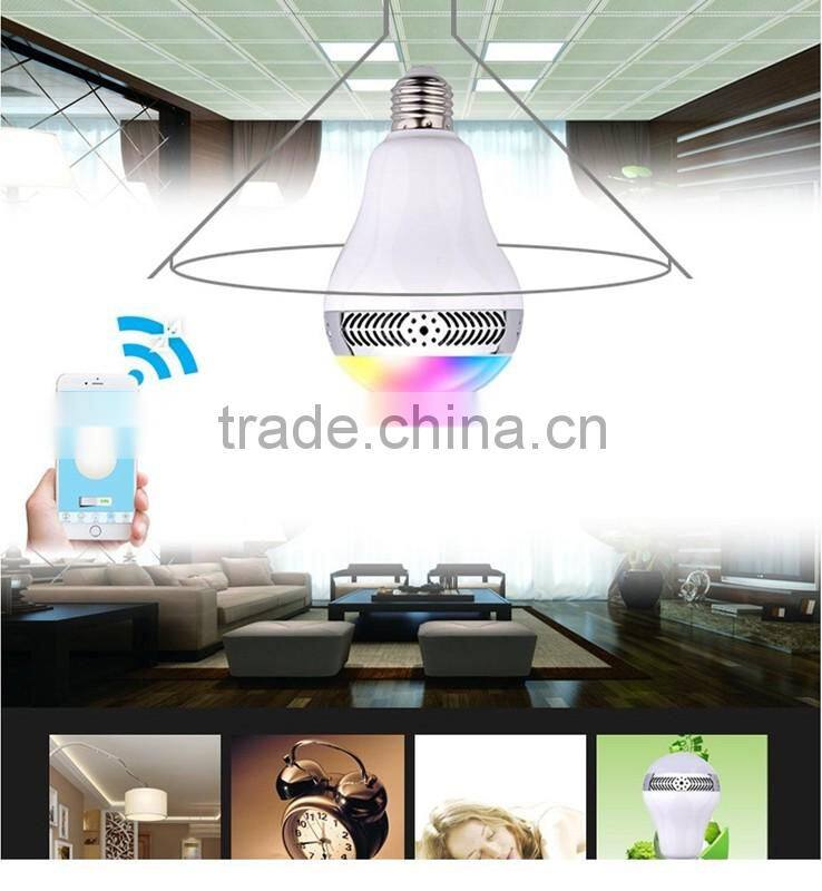 Mini Remote control Hifi Bluetooth Speaker Bulb