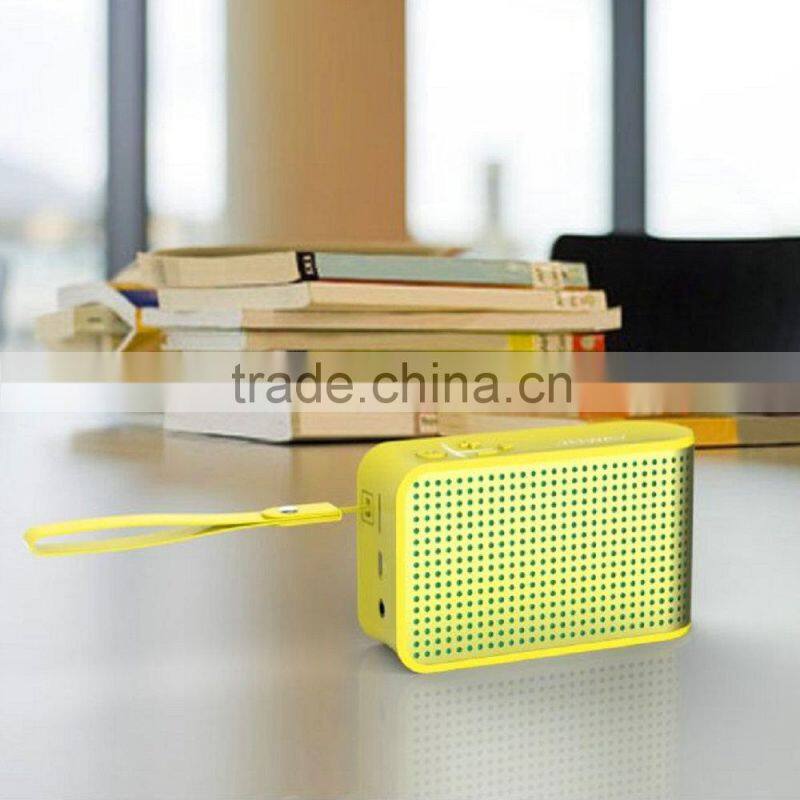 Newest colorful mini square wireless bluetooth speaker